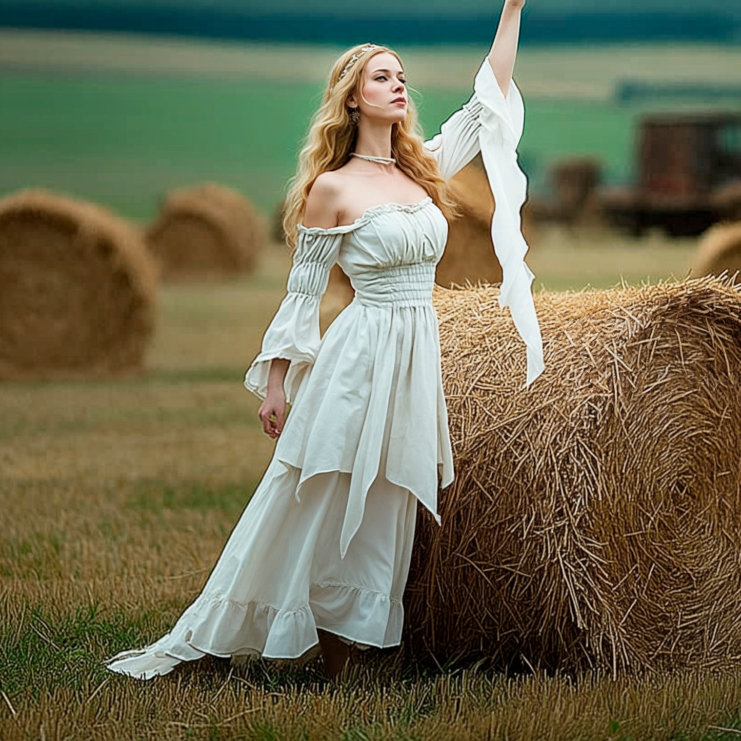 Renaissance Medieval Dress for Fantasy Elven Fairy Princess