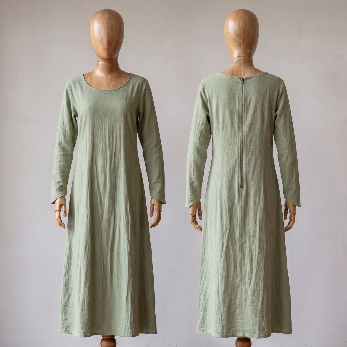 Medieval Renfaire Elven Viking Women Costume for LOTR Cosplay: Forest Green Dress